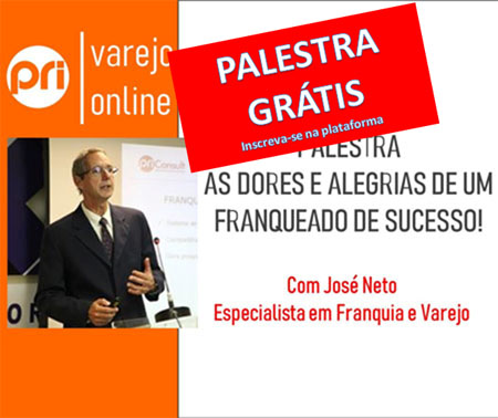 PALESTRA | AS DORES E ALEGRIAS DO FRANQUEADO
